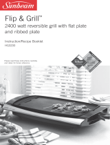 Sunbeam Cooktop HG3200 User manual