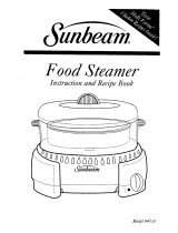 Sunbeam Electric Steamer FOOD STEAMER User manual