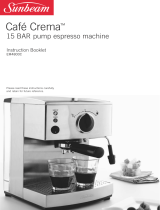 Sunbeam Espresso Maker EM4800C User manual