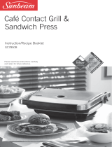 Sunbeam Kitchen Grill GC7850B User manual