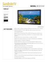 SunBriteTV SB-5517HD User manual