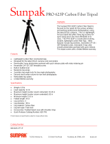 SUNPAK Camera Accessories PRO 623P User manual