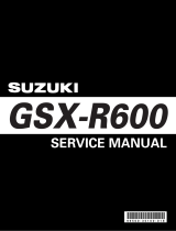 Suzuki Automobile GSX-R600 User manual