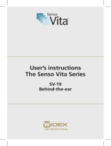SV Sound Hearing Aid SV-19 User manual