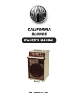 SWR Sound California Blonde User manual