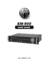 SWR Sound SM-900 User manual
