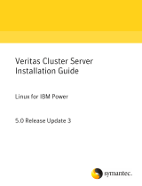 Symantec Veritas Cluster Server 5.0 Update 3 User manual