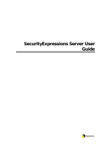 Symantec Server Security Expressions Server User manual