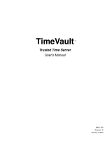 Symmetricom Time Server User manual