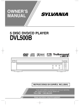 Sylvania DVL500B User manual