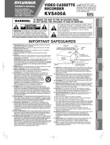 Emerson KVS400A User manual