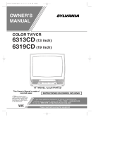 Funai 6313CD User manual