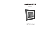 Sylvania SDPF872 User manual