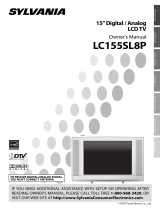 Sylvania LC115SL8P User manual