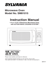 Sylvania Microwave Oven SM81015 User manual