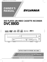 Sylvania SRD3900 User manual