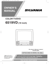 Sylvania SC519DD User manual