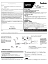 Symphonic CRT Television CST324E User manual