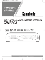 Sylvania CDVC800D User manual