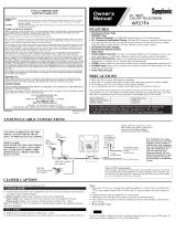 ESA Aventura AT427E User manual