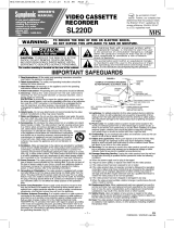 Symphonic VCR SL220D User manual