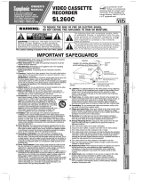 Symphonic VCR SL260C User manual