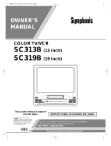 Symphonic SC319B User manual