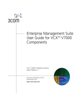 3com VCX V7000 User manual