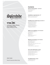 Splendide WDC7100XC User manual