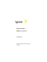 Sprint Nextel KRZR K1m Sprint User manual