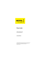 Sprint Nextel ic502 Sprint User manual