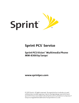 Sprint Nextel Carrying Case MM-8300 User manual