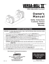 Stamina 50lb User manual