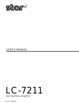 Star Micronics LC-7211 User manual