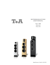 T A Elektroakustik Portable Speaker TCI 3 R User manual