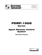 System Sensor PDRP-1002 Series User manual