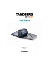 TANDBERG 550 MXP User manual