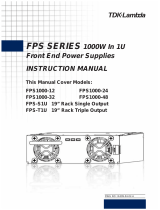TOA Electronics FPS-S1U User manual