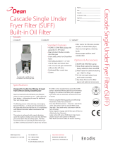 TEAC Fryer Cascade Single User manual