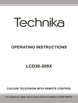 Technika CRT Television LCD26-209X User manual