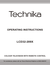 Technika CRT Television LCD32-209X User manual