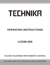 Technika Flat Panel Television LCD46-920 User manual
