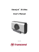 Transcend Information Computer Drive 35 Ultra User manual