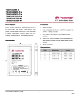 Transcend Information TS8GSSD25S-S User manual