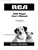 RCA DRC600N User manual