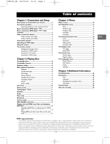 Technicolor - Thomson DVD Player +TV Set User manual