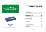 Trendnet Printer TEW P21G User manual