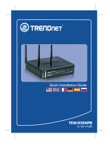 Trendnet Network Card TEW-636APB User manual