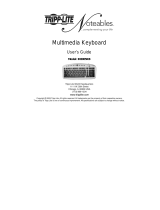 Tripp Lite Electronic Keyboard IN3005KB User manual