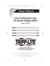 Tripp Lite Switch B007-008 User manual